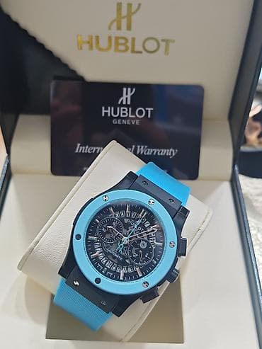 smart saat: Yeni, Qol saatı, Hublot, rəng - Qara — 3
