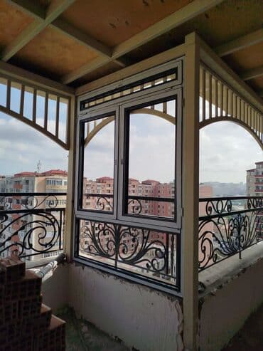 plastik şüşə: ALÜMİNİUM PLASTİK ŞÜŞƏ QAPI PƏNCƏRƏ SİFARİŞİ. KƏYFİYYƏTLİ — 6