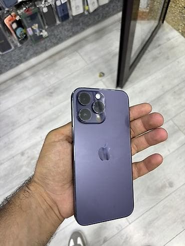 irşad 14 pro: IPhone 14 Pro, 128 GB, Deep Purple, Face ID — 1