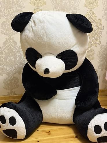 Böyük ölçülü panda plyuş oyuncağı - Yumşaq, məxməri toxumalı parça – lalafo.az -da Böyük ölçülü panda plyuş oyuncağı - Yumşaq, məxməri toxumalı parça –