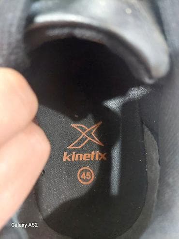 Туфли: Kinetix kişi ayaqqabısı - Rəng: qara - Üst material: dəri teksturalı — 5