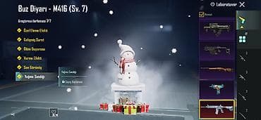 Qol saatları və aksesuarlar: PUBG Mobile hesabı M4 buz 7sv,avm 4sv,Xsuit 4 sv,komutan seti — 3