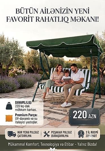 yelləncə: Sezonu aciq elan etdik YALNIZ BIZDE ‼️ 200 kqdek davamli bag — 1