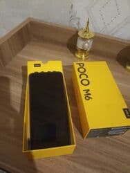 ikinci el poco x3: Poco M6, 256 GB, rəng - Bənövşəyi, Barmaq izi — 2