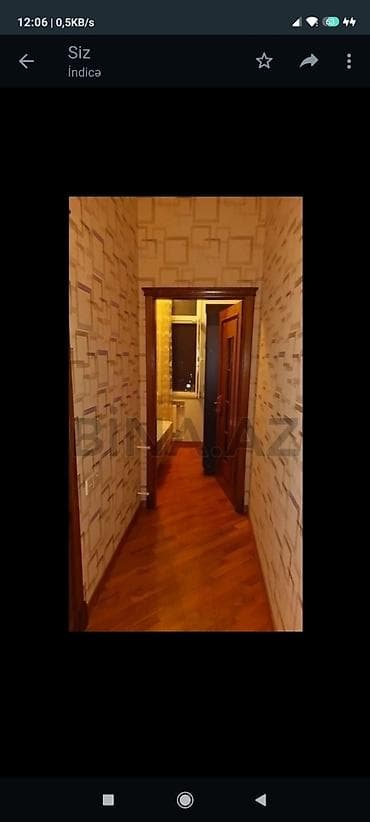 gencede kiraye ev: Mənzil 8 mk-nda Bravo,Macdonald's Azadlıq.m 5 dəq.məsafədə — 2