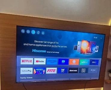 Hisense Smart TV 127 sm Vifi youtube Neftlixe . Cox az istifade