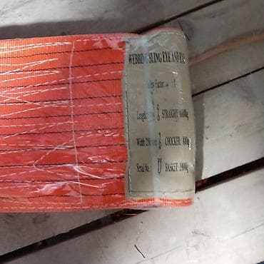 sling: Poliester lentli yükqaldırma sapanları (webbing sling, eye & eye) — 5