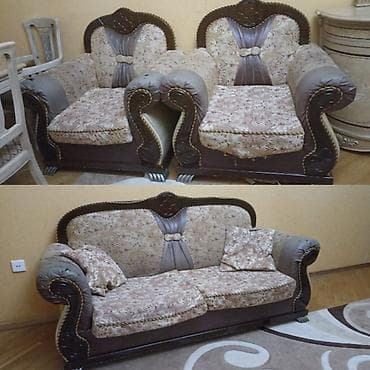 İşlənmiş, Divan, 2 kreslo