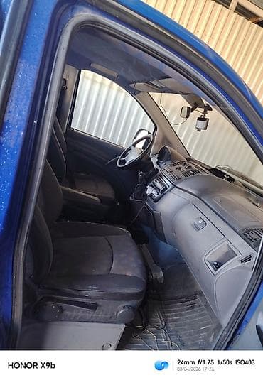 mercedes vito 208: Mercedes-Benz Vito matorlu miniven - Kuzov: mavi rəng, uzun baza — 7