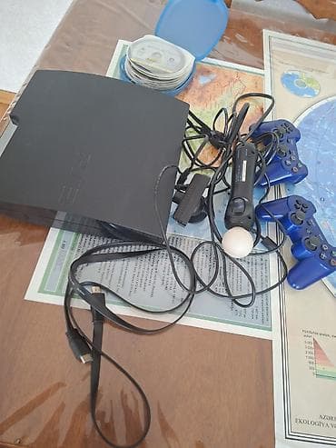 ev kamera: PlayStation 3 (PS3) Slim konsol paketi Komplekt: - PS3 Slim konsolu - — 2