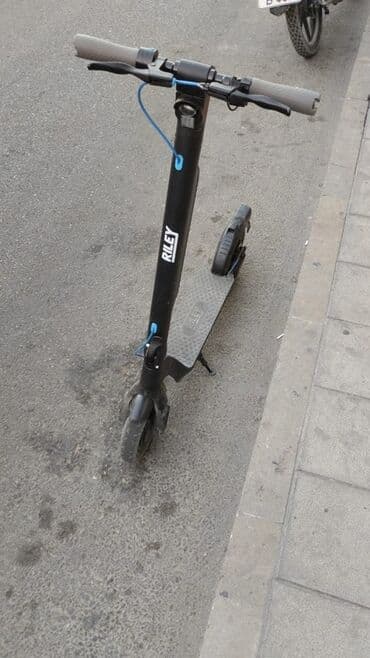 hoverboard qiymeti bakida: RILEY elektrik skuter sağ sol qabaq arxa pavarotnikləri var - Şəhər — 1