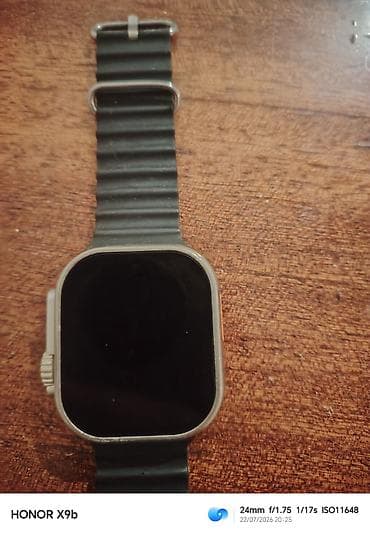 Smart saat – Watch Ultra (49 mm) Xüsusiyyətlər: - Korpus: Titanium və lalafo.az -da Smart saat – Watch Ultra (49 mm) Xüsusiyyətlər: - Korpus: Titanium və