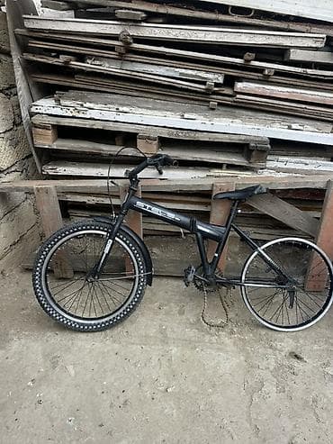 velosiped 26 type 1: STELS şəhər/dağ velosipedi - Rəng: qara - Çərçivə: polad, klassik — 2