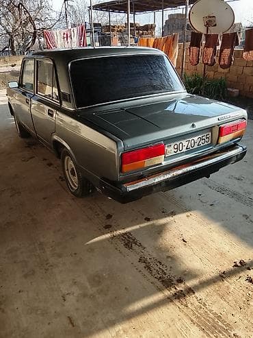 lada vaz 21015: Lada 2107 sedan 2010 - Kuzov: 4 qapılı sedan, tünd yaşıl/boz rəng — 6