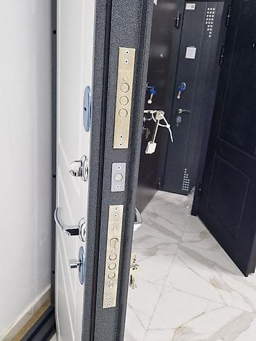 Quru inşaat materialları: Mənzil üçün Yeni Giriş qapısı 90x205 sm Glazok ilə, Zəmanətli, Ödənişli quraşdırma, Ödənişli çatdırılma — 4