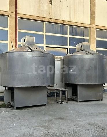 sud ceken: Buxar çəni Sənaye tipli paslanməz poladdan hazırlanmış böyük həcmli — 2