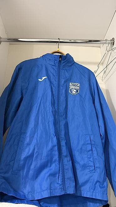 alt geyim: Joma “Sabah FK” rəsmi loqolu yüngül küləkkeçirməz jaket - Rəng: kral — 1