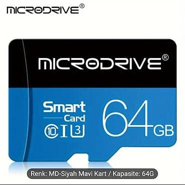 mikro sd kart: TƏCİLİ MAYA DƏYƏRİNƏ SATILIR! YENİ Üslublar MICRODRIVE TF 64GB SD Kart — 3