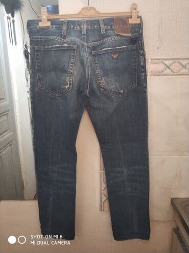 qaqa şalvarı: Salam original Armani jeans satilir yahşi vezetedi super — 2