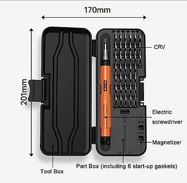 lazer olcu: USB-dən qidalanan elektrikli dəqiq tornavida dəsti - Qələm tipli — 4