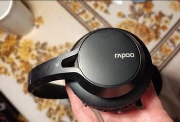 смарт бокс тв: Беспроводные (Bluetooth) Наушники, Rapoo, цвет - Черный — 2