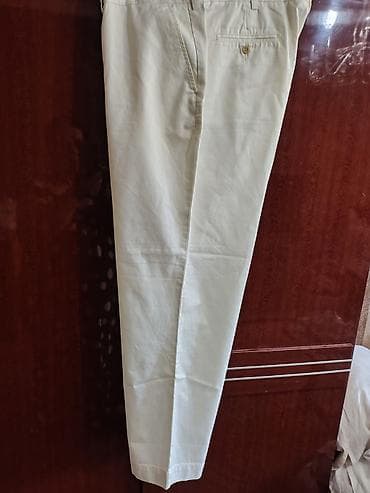 klasik şalvar: Kişi şalvarları – 100% pambıq, klassik chinos stili - Material: 100% — 3
