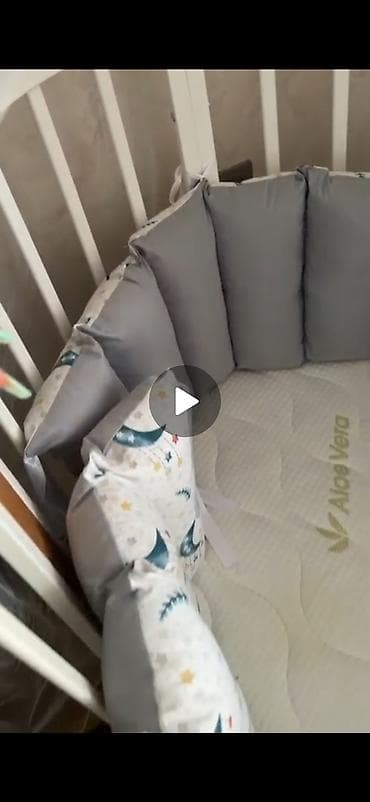 lalafo uşaq çarpayıları: Oğlan və qız üçün, Yeni, Yumru, Beşik, Dəst ilə, Matras ilə, Yellənmə mexanizmsiz — 2