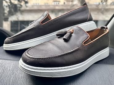 ayaqqabı kişi: Kişi ayaqqabıları – 2 model bir yerdə 1) Loafer - Rəng: tünd qəhvəyi — 2