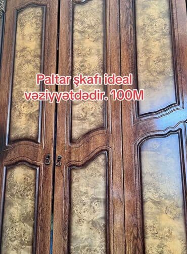 Furnitura və aksessuarlar: Mebel və qapılar satılır: - Şüşəli ağac qapı: Təbii ağacdan, üst — 3