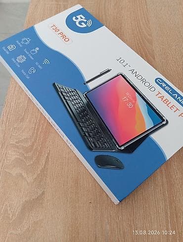 Planşet + klaviatura dəsti - 10 düymlük ekranlı Android planşet -