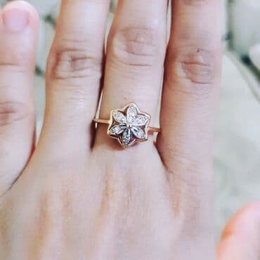 Nişan, Üzük, Sarı qızıl, 583 Əyar, Brilyant, 0.26-0.50 Karat