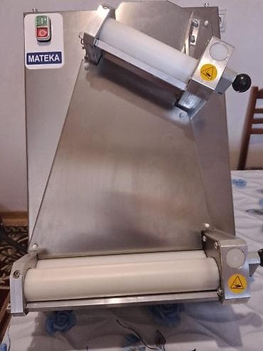 fire aparatı: MATEKA elektrikli xəmirdüzləndirici/pitsa xəmir yayma aparatı - — 1