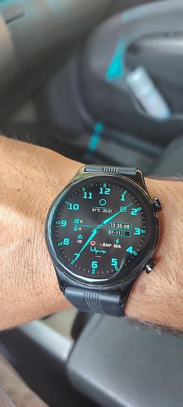 musduk: HONOR Watch GS 3 – ağıllı saat Xüsusiyyətlər: - Zərif dairəvi korpus — 4