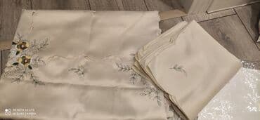 itmiş əşyalar: Məhsul: Dəsmal və süfrə dəsti 1) Dəsmal dəsti - Material: pambıq — 4