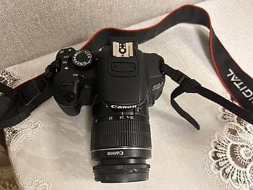 Canon EOS 650D + EF-S 18-55mm obyektiv - DSLR fotoaparat, EOS 650D lalafo.az -da Canon EOS 650D + EF-S 18-55mm obyektiv - DSLR fotoaparat, EOS 650D