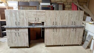 куханная мебель: Mətbəx mebeli dəsti Yenidir. olcu 3 Metir Unvan Masazir Tezedir — 1