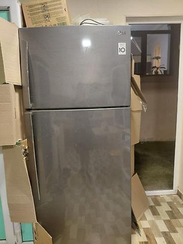 Mətbəx texnikası: Yeni 2 qapılı LG Soyuducu Satılır, rəng - Boz — 3