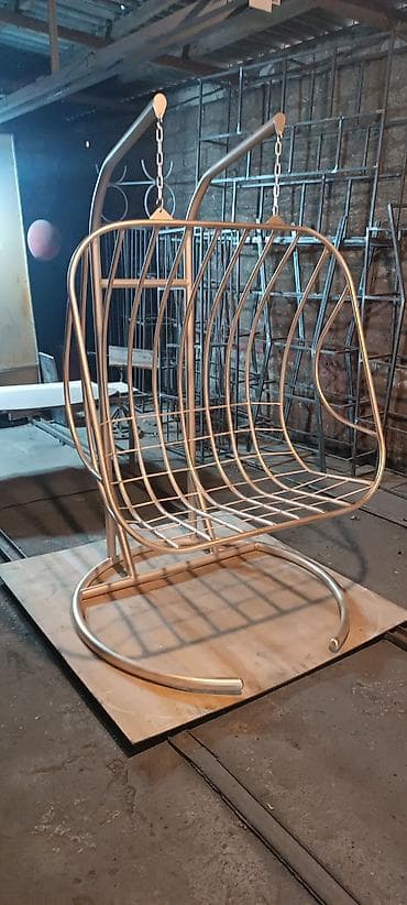 avanqart mebeller: Oturacaq-yelləncək, Zontiksiz, Metal — 3