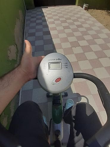 LEADER SPORT stasionar velosiped (velotrenajor) - Kompakt, ev üçün