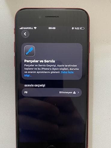 su radiatoru ev: IPhone SE 2022, 64 GB, Qırmızı, Barmaq izi — 4