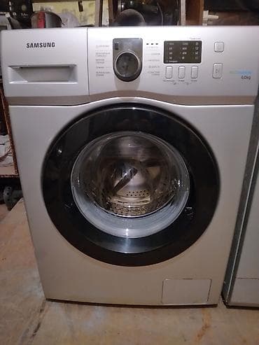 Samsung paltaryuyan maşın – EcoBubble, 6 kq - Ön yükləməli, qapağı