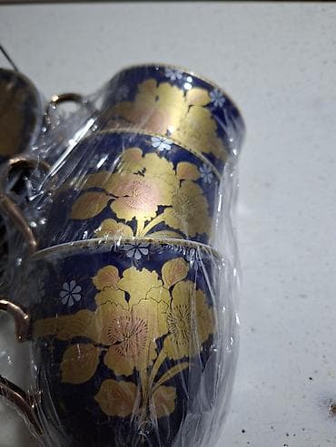 samovar cay: Çay dəsti, 6 nəfərlik — 8
