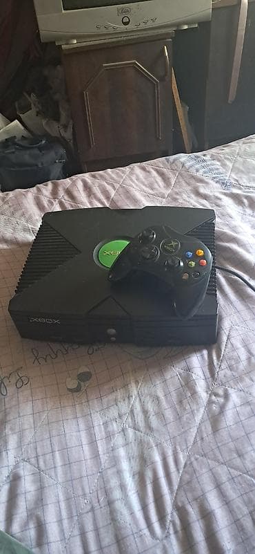 kaset dvd: Microsoft Xbox (orijinal model) oyun konsolu Xüsusiyyətlər: - Model — 4