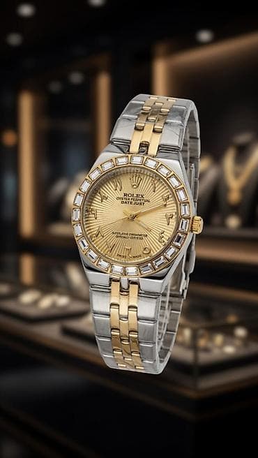 seko saat: Qol saatı, Rolex, rəng - Qızılı — 6