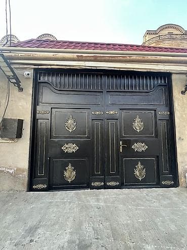seyf qapi: İşlənmiş Dəmir Həyət darvazası, 290 m, Mexaniki, Qapı ilə, rəng - Qara, Kredit yoxdur, Ünvandan götürmə — 2