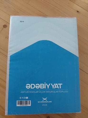 dim test kitablari: Məhsul: “Ədəbiyyat – Abituriyentlər üçün tapşırıqlar toplusu” (2024) — 2