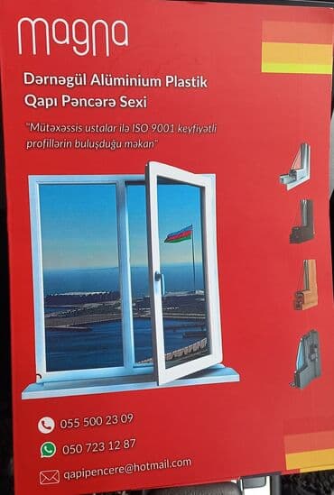 ucuz plastik qapi pencere: Yeni Plastik qapı 80x200 sm Zamok və çərçivə ilə, Zəmanətli, Pulsuz quraşdırma, Pulsuz çatdırılma, Rayonlara çatdırılma — 6