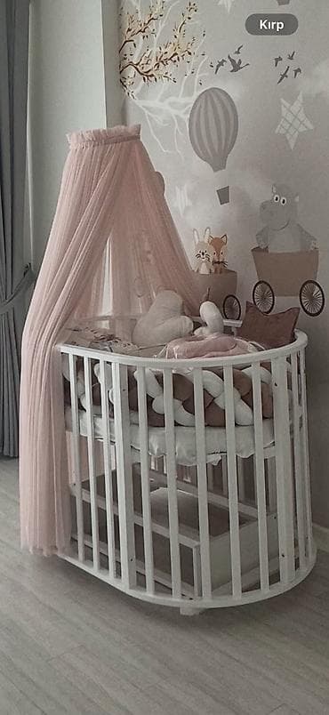 Meryem Transformer beşik 70 azn . Tecili satılır matras bortıkler tül