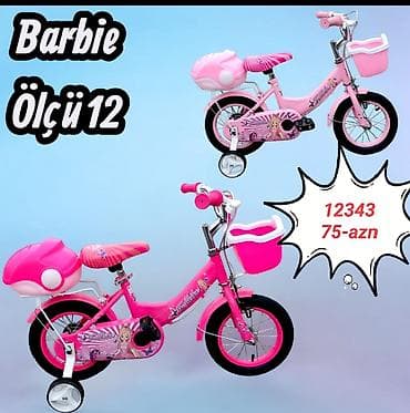 uşaq velsopedi: Yeni İki təkərli Uşaq velosipedi 12", sürətlərin sayı: 1, Ünvandan götürmə — 10