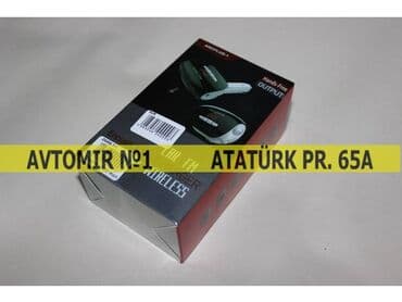 Fm modulyator a48 bundan başqa hər növ avtomobi̇l aksessuarlarinin